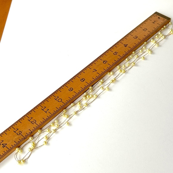 Crochet Bead Necklaces Set of 2 Handmade Jewelry - Picture 9 of 11